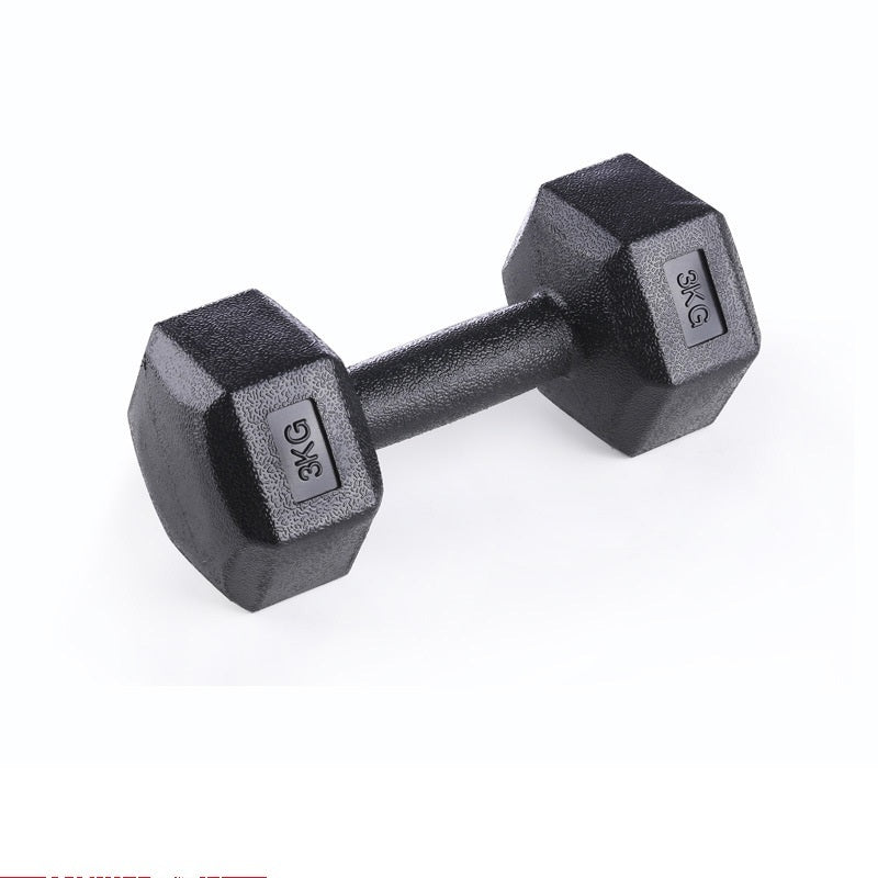 Rubberized Dumbbells Home Gym Arm Strength Training Weights