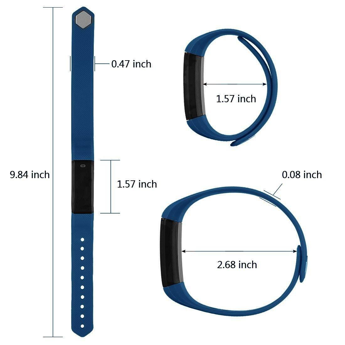 Slim Activity Tracker Smart Watch Fitness Monitor Unisex Wearable