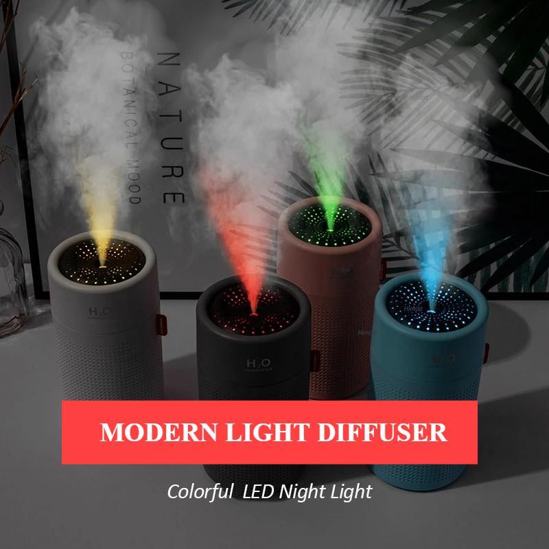 Wireless Air Humidifier USB Portable Aroma Diffuser 2000mAh Rechargeable