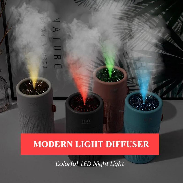 Wireless Air Humidifier USB Portable Aroma Diffuser 2000mAh Rechargeable