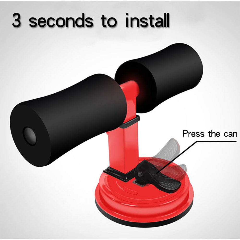 Sit Up Bar Resistance Tube Home Ab Workout Trainer