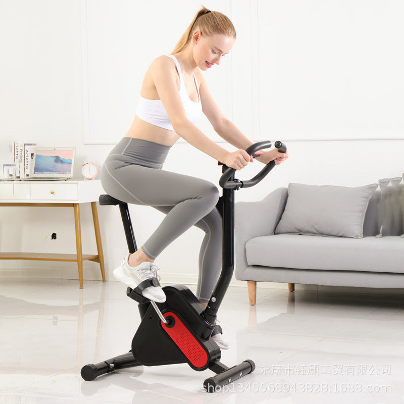 Exercise Bike Fitness Equipment Adjustable Resistance Home Gym