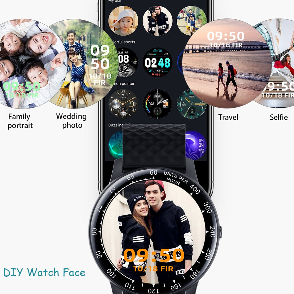 Smart Watch Men Women Fitness Tracker Heart Rate Blood Pressure Monitor