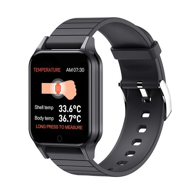 Body Temperature Smart Watch Heart Rate Blood Pressure Fitness Tracker