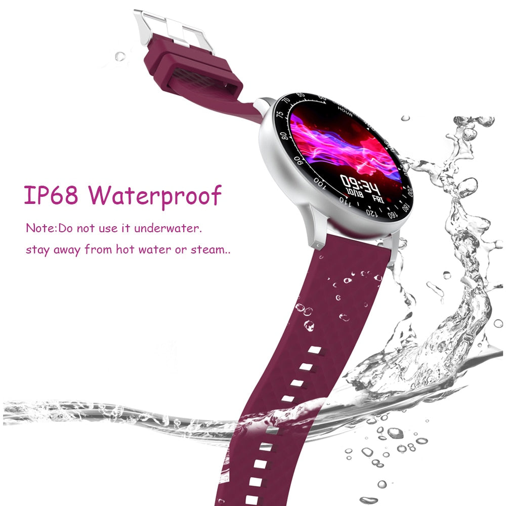 Smart Watch Men Women Fitness Tracker Heart Rate Blood Pressure Monitor