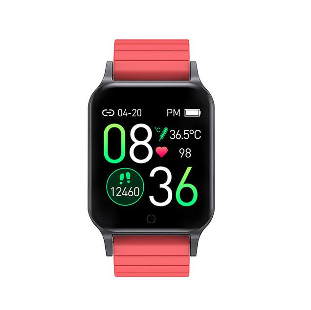 Body Temperature Smart Watch Heart Rate Blood Pressure Fitness Tracker
