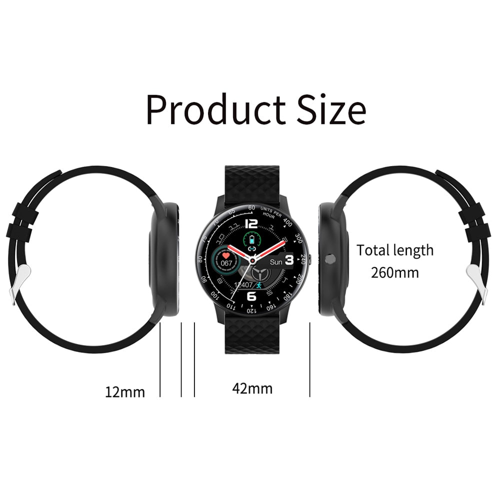 Smart Watch Men Women Fitness Tracker Heart Rate Blood Pressure Monitor