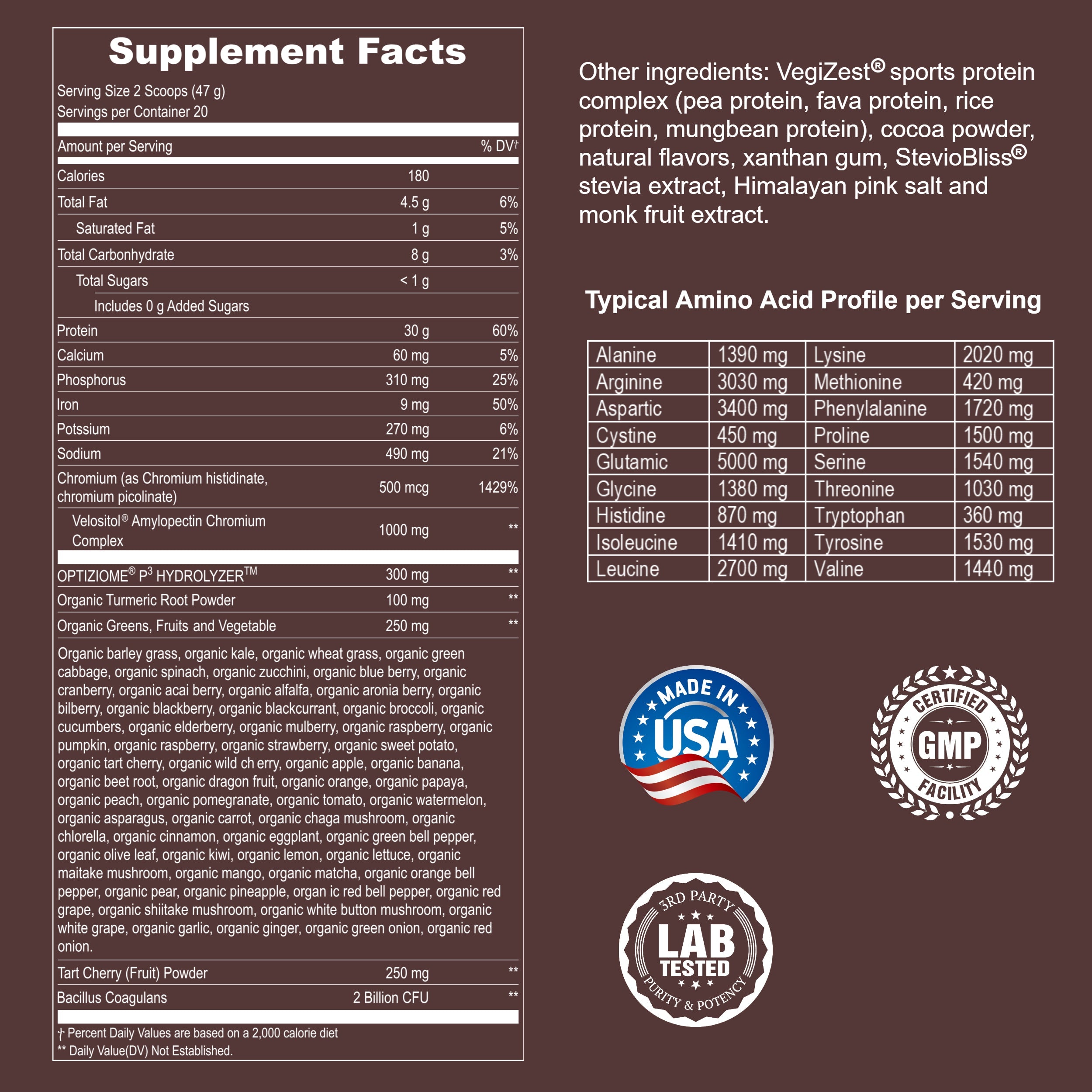 Plant Based Sport Protein Powder Vegan Fitness Muscle Recovery Drink