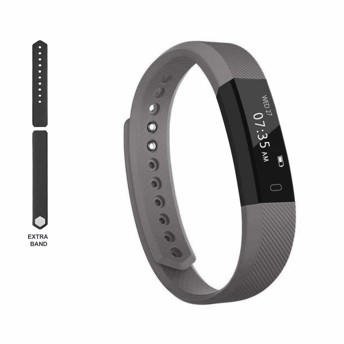 Slim Activity Tracker Smart Watch Fitness Monitor Unisex Wearable