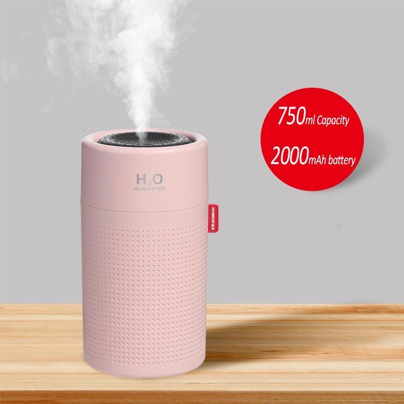 Wireless Air Humidifier USB Portable Aroma Diffuser 2000mAh Rechargeable