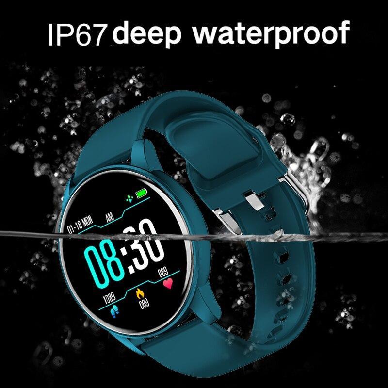 Unisex Luxury Smart Watch 1.3” Color Screen Heart Rate Monitor