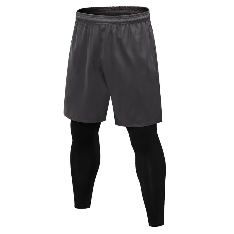 Men’s Compression Tights Fitness Training Workout Athletic Base Layer Pants