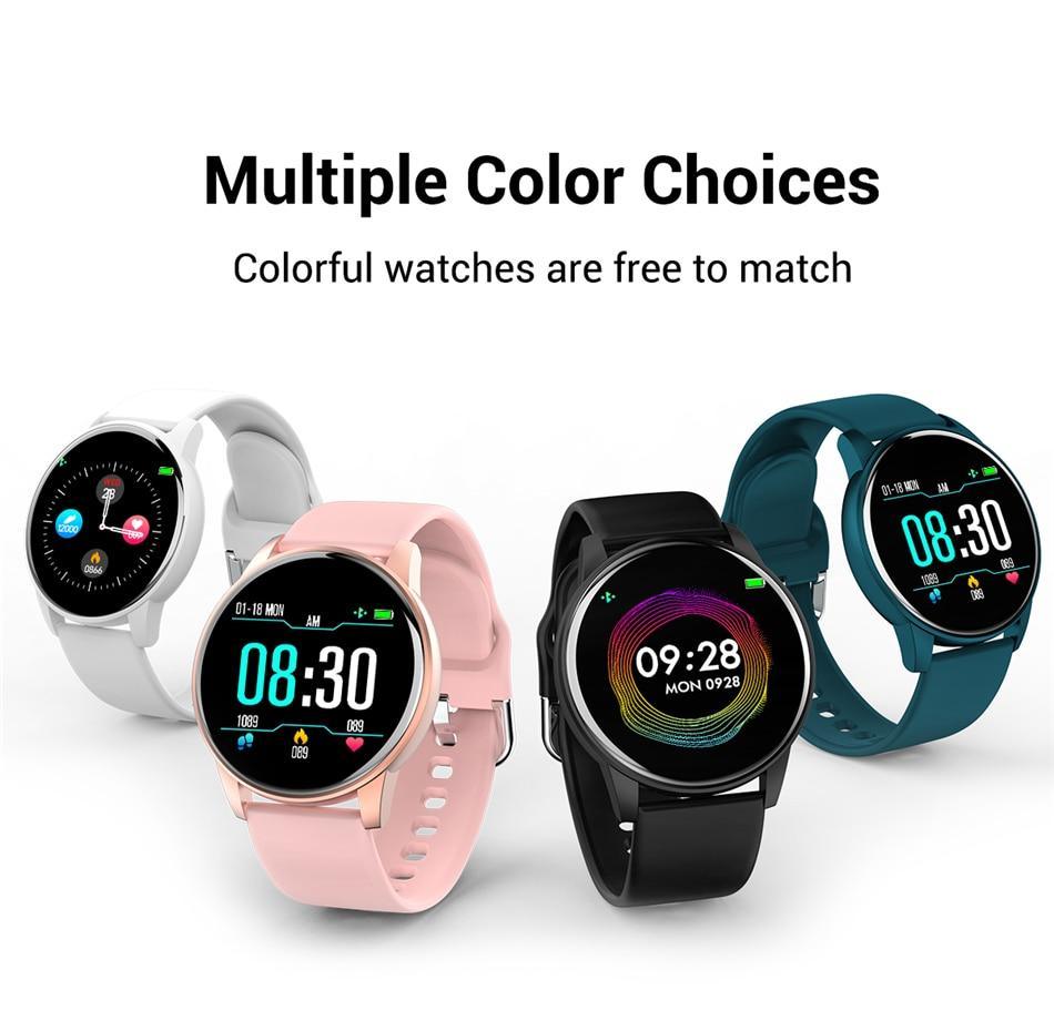 Unisex Luxury Smart Watch 1.3” Color Screen Heart Rate Monitor