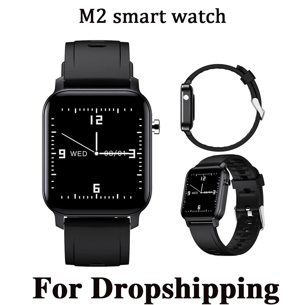 Smart Watch Men Women Fitness Tracker Waterproof Android iOS Compatible