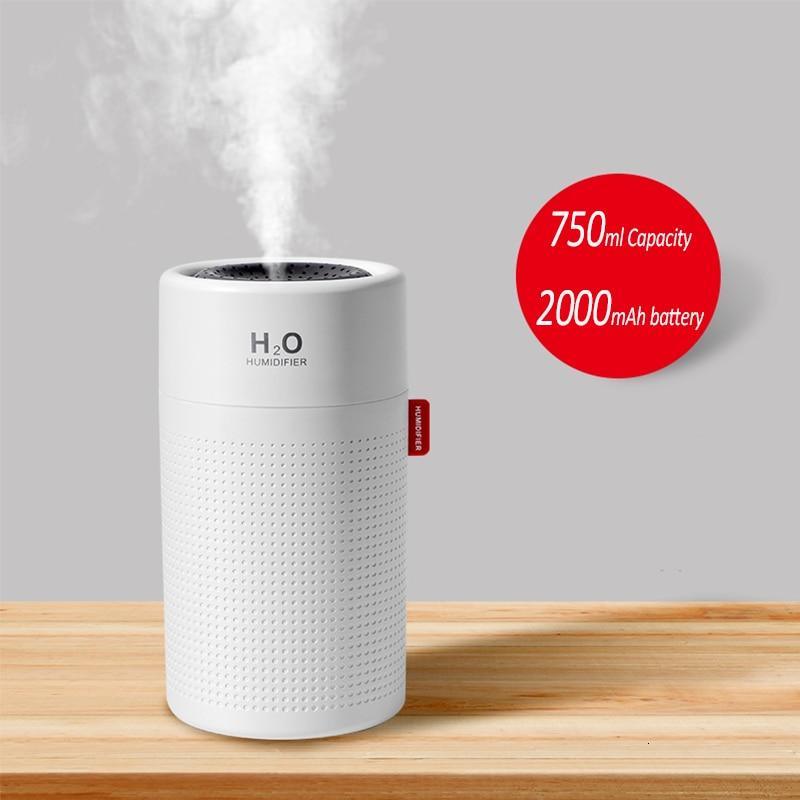 Wireless Air Humidifier USB Portable Aroma Diffuser 2000mAh Rechargeable