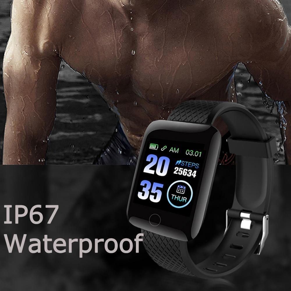 Smart Watch Heart Rate Monitor Waterproof Sports Fitness Band
