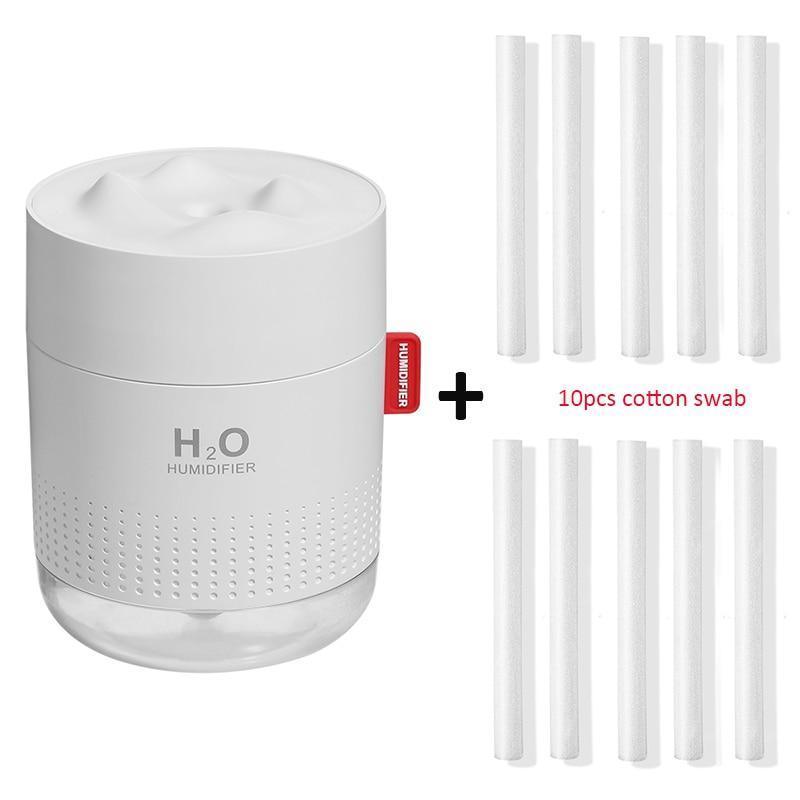 Wireless Air Humidifier USB Portable Aroma Diffuser 2000mAh Rechargeable