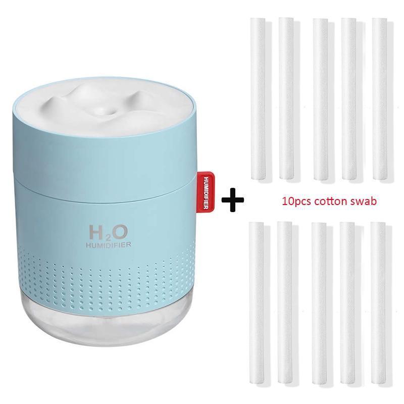 Wireless Air Humidifier USB Portable Aroma Diffuser 2000mAh Rechargeable