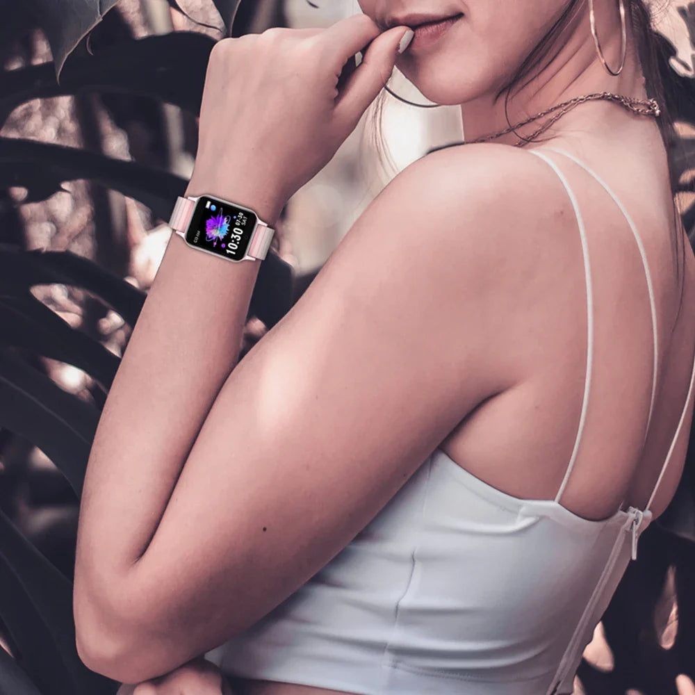 Body Temperature Smart Watch Heart Rate Blood Pressure Fitness Tracker