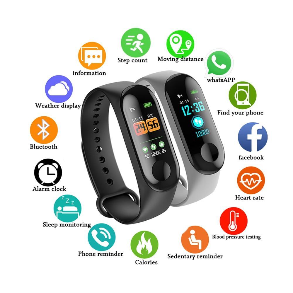 Bluetooth Sport Smart Watch Men Women Fitness Tracker Smartwatch