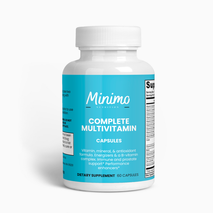 Complete Multivitamin Immunity Boost 60ct Daily Health Support Supplement