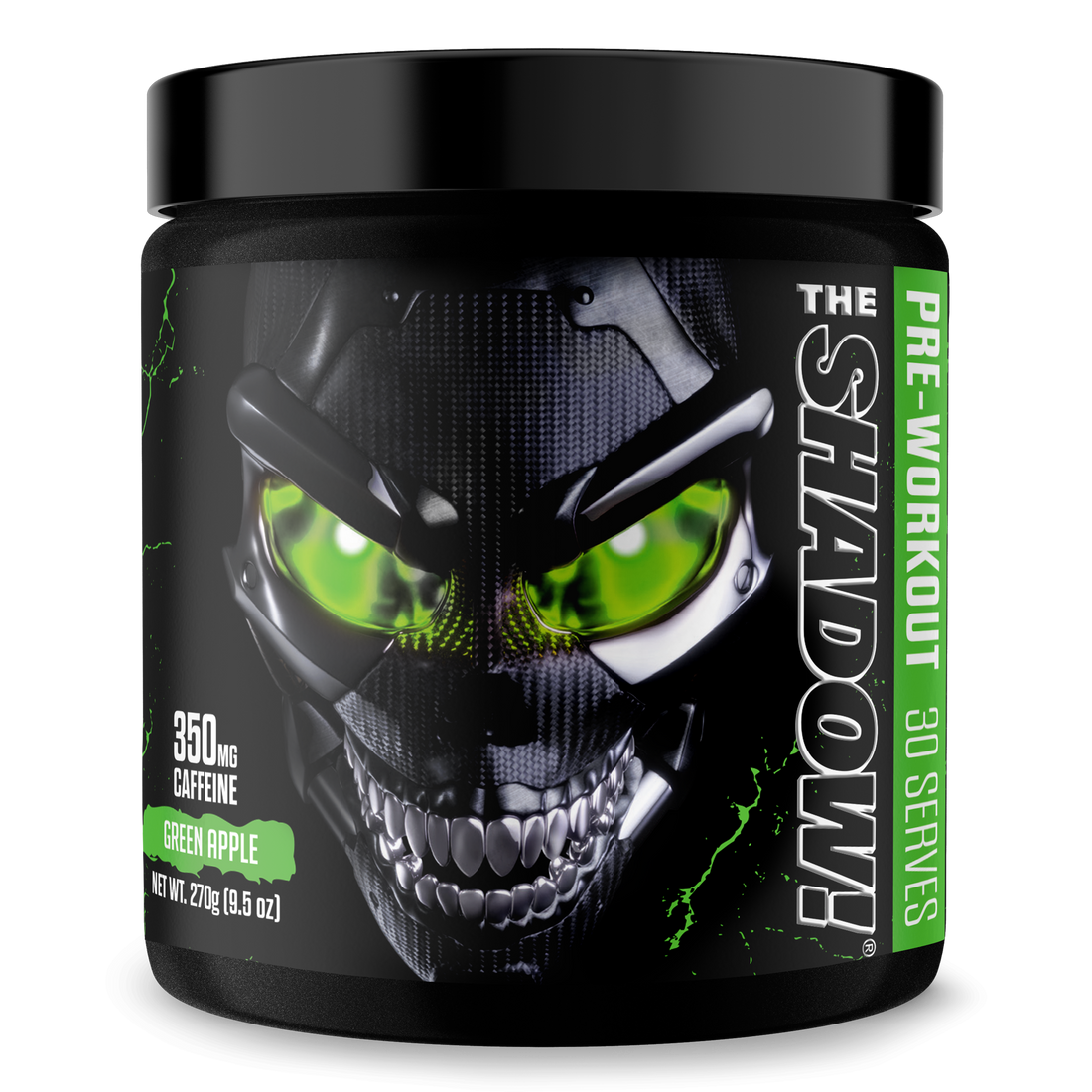 The Shadow Pre Workout Energy Focus Strength Performance Supplement