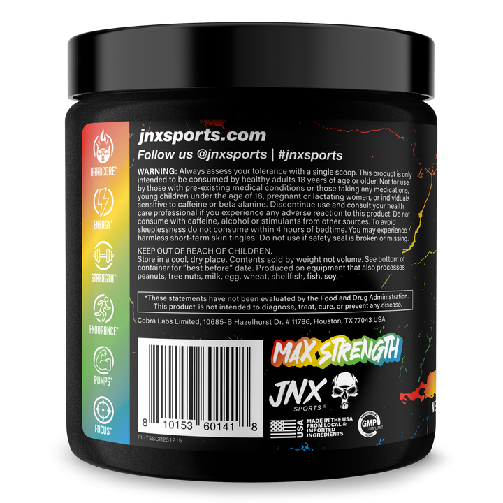 The Shadow Pre Workout Energy Focus Strength Performance Supplement