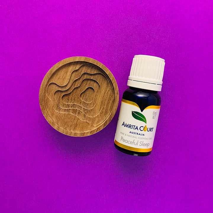 Peaceful Sleep+Wood Diffuser | Improve Sleep | Calming & Sedating | Essential Oil Combo
