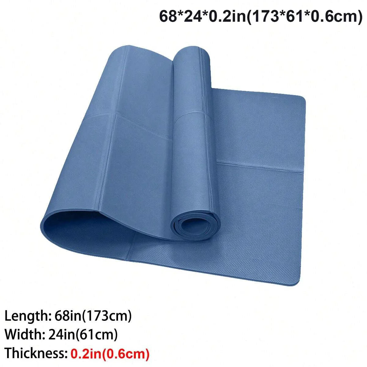 Foldable Eco Friendly EVA Yoga Mat Travel Fitness Exercise Mat