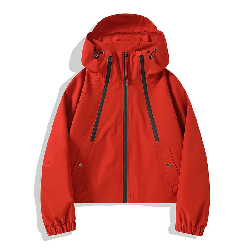 CHRLCK Women Waterproof Hiking 3IN1 Jackets Winter Warm Windproof Windbreakers Women Camping Trekking Thin Jacket Woman