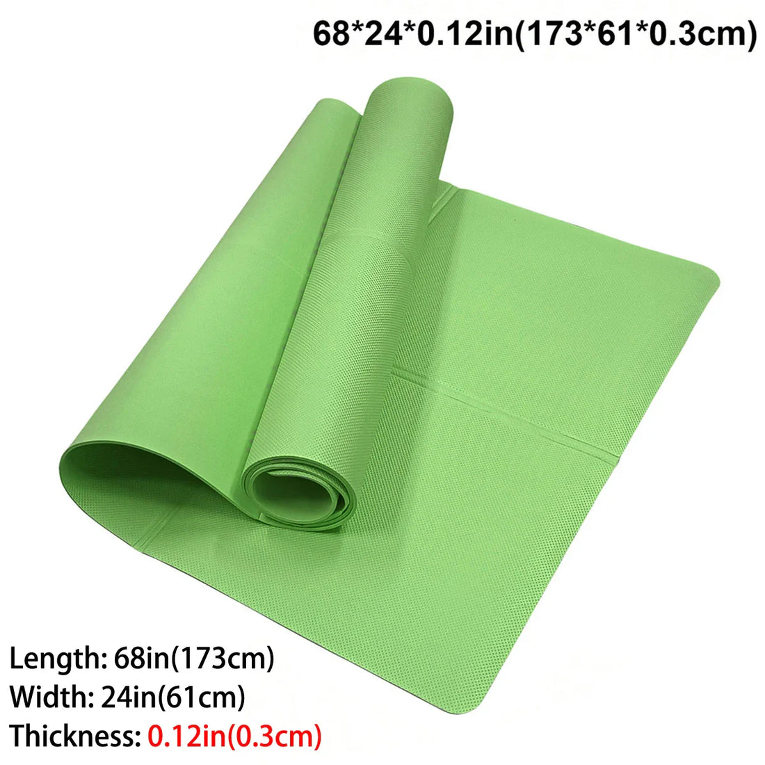 Foldable Eco Friendly EVA Yoga Mat Travel Fitness Exercise Mat