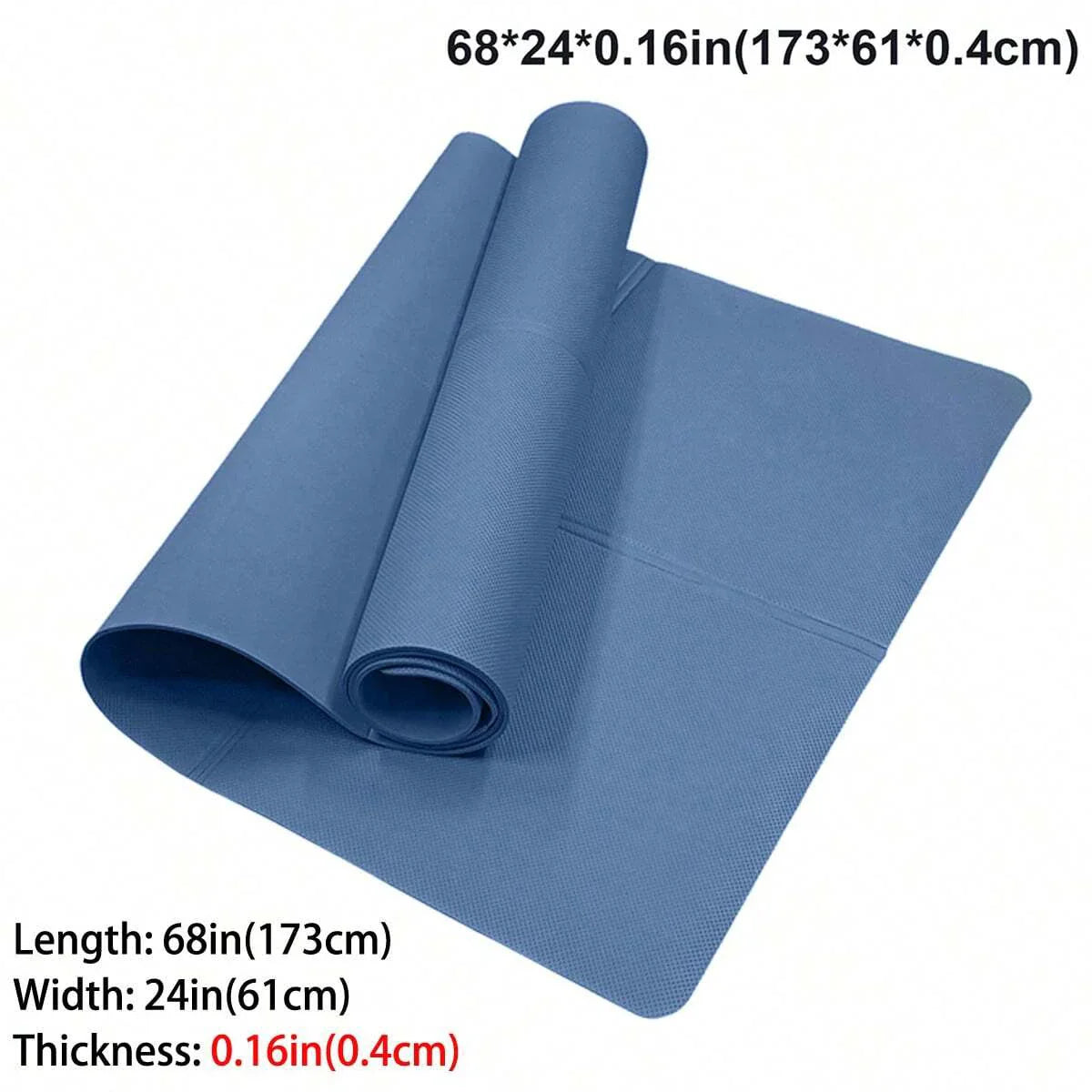 Foldable Eco Friendly EVA Yoga Mat Travel Fitness Exercise Mat