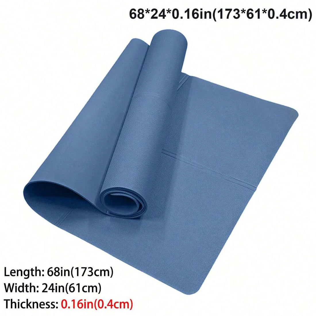 Foldable Eco Friendly EVA Yoga Mat Travel Fitness Exercise Mat
