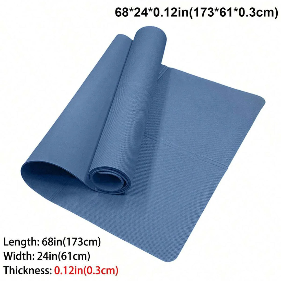 Foldable Eco Friendly EVA Yoga Mat Travel Fitness Exercise Mat