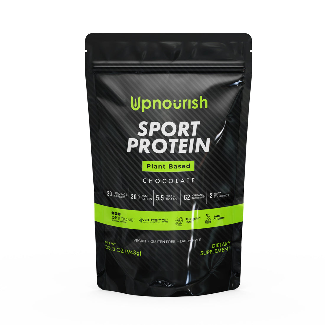 Plant Based Sport Protein Powder Vegan Fitness Muscle Recovery Drink