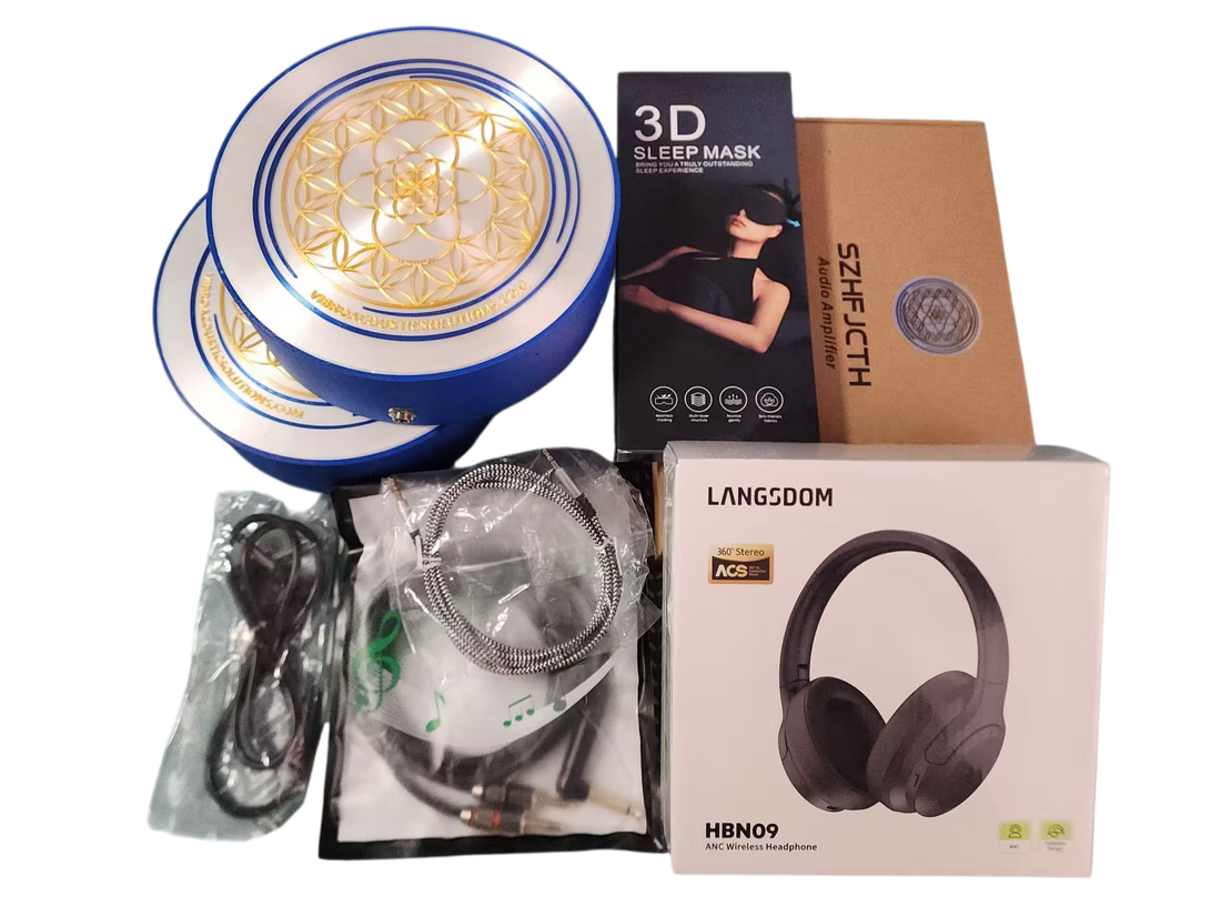 Vibroacoustic Therapy Bed DIY Sound Kit Attachments for Massage Table