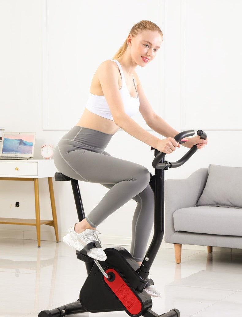 Exercise Bike Fitness Equipment Adjustable Resistance Home Gym