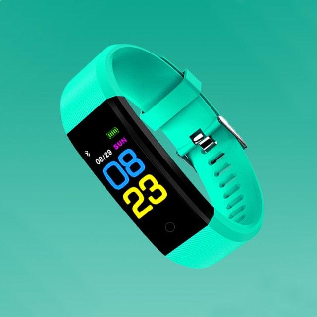 Kids Smart Sport Watch Fitness Tracker Heart Rate LED Watch