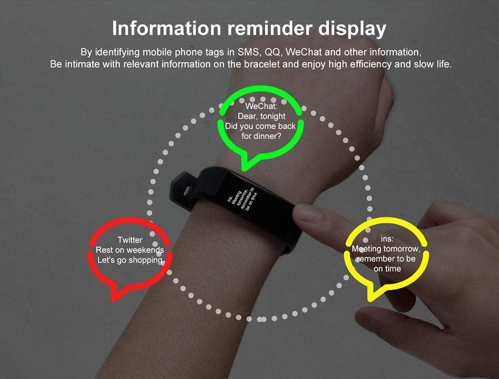 Kids Smart Sport Watch Fitness Tracker Heart Rate LED Watch