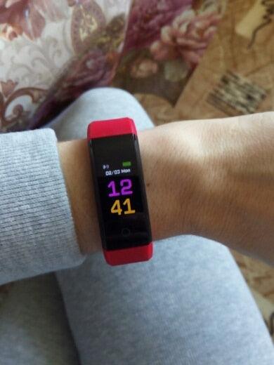 Kids Smart Sport Watch Fitness Tracker Heart Rate LED Watch