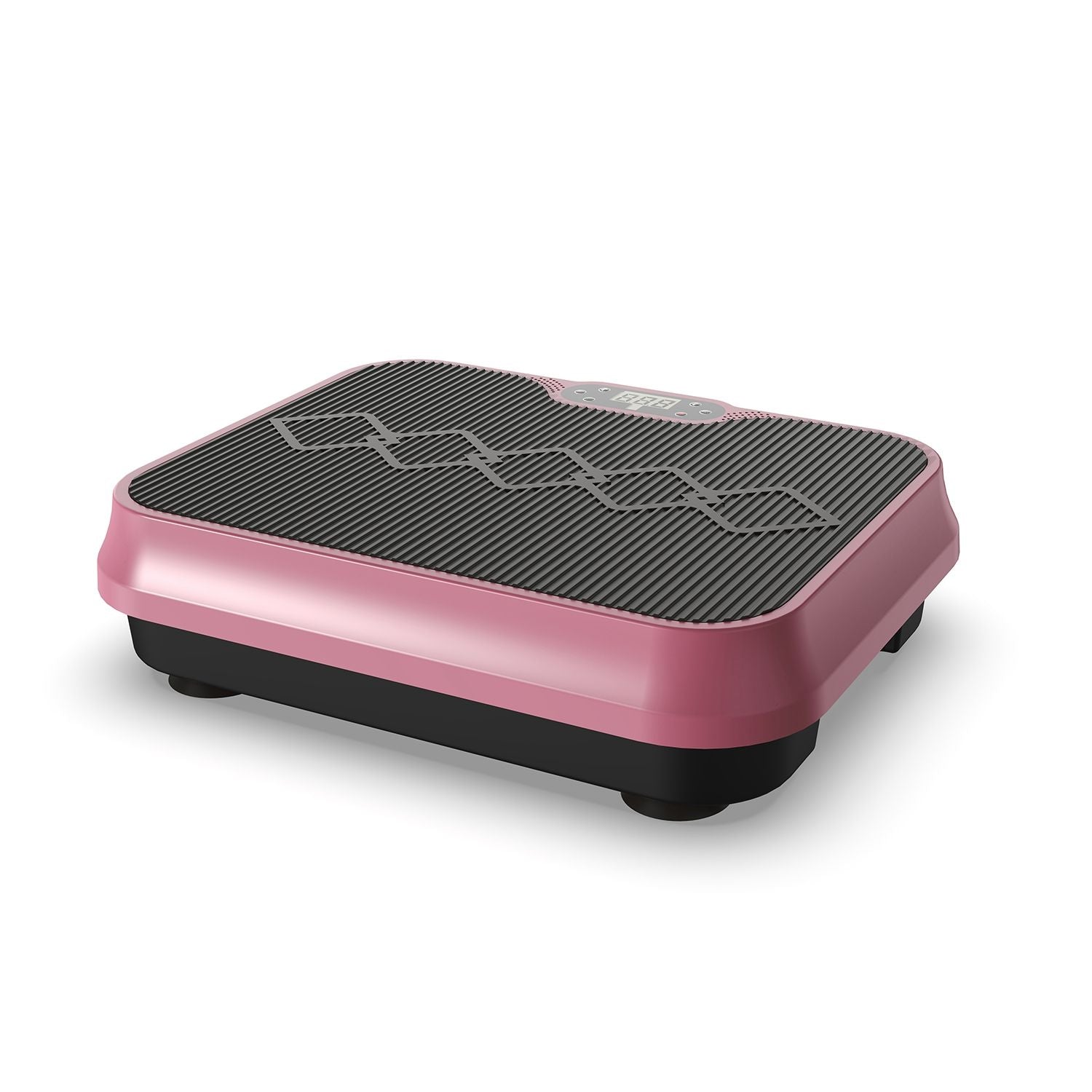 Whole Body Vibration Plate Exercise Machine with Remote Control & Resistance Bands, 1-250 Adjustable Speed Vibration Platform, LCD Display Home Fitnes