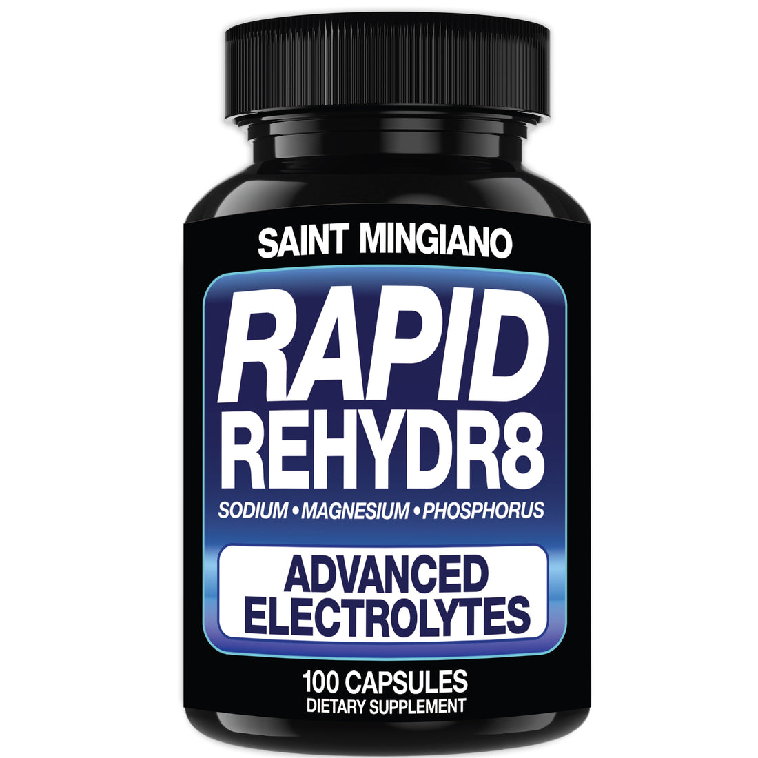Rapid Rehydr8 Electrolyte Capsules Muscle Recovery Cramp Support Supplement