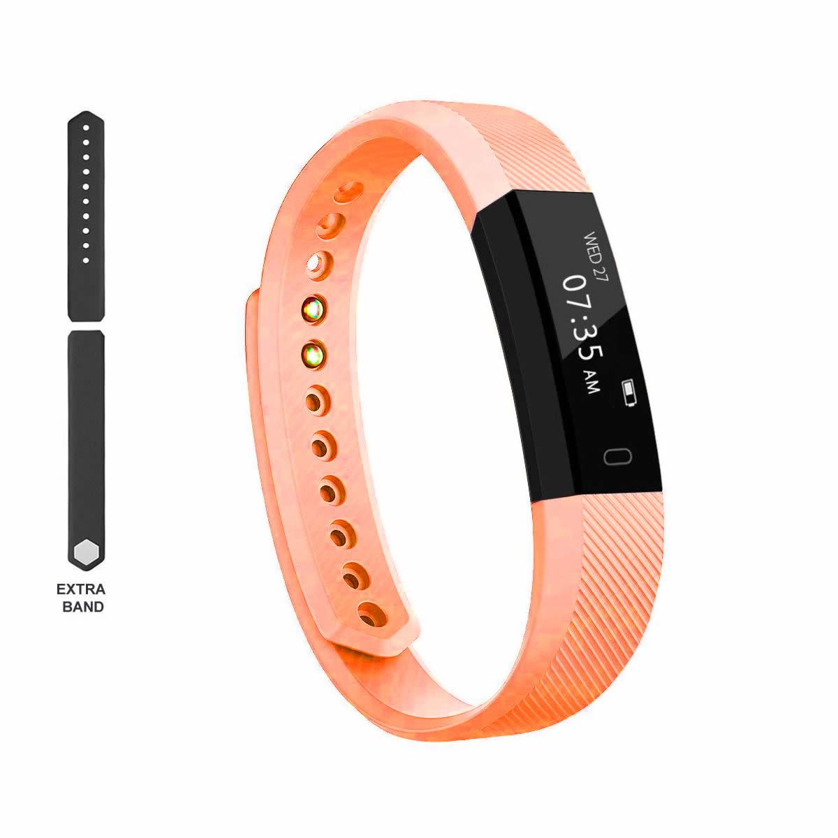 Slim Activity Tracker Smart Watch Fitness Monitor Unisex Wearable