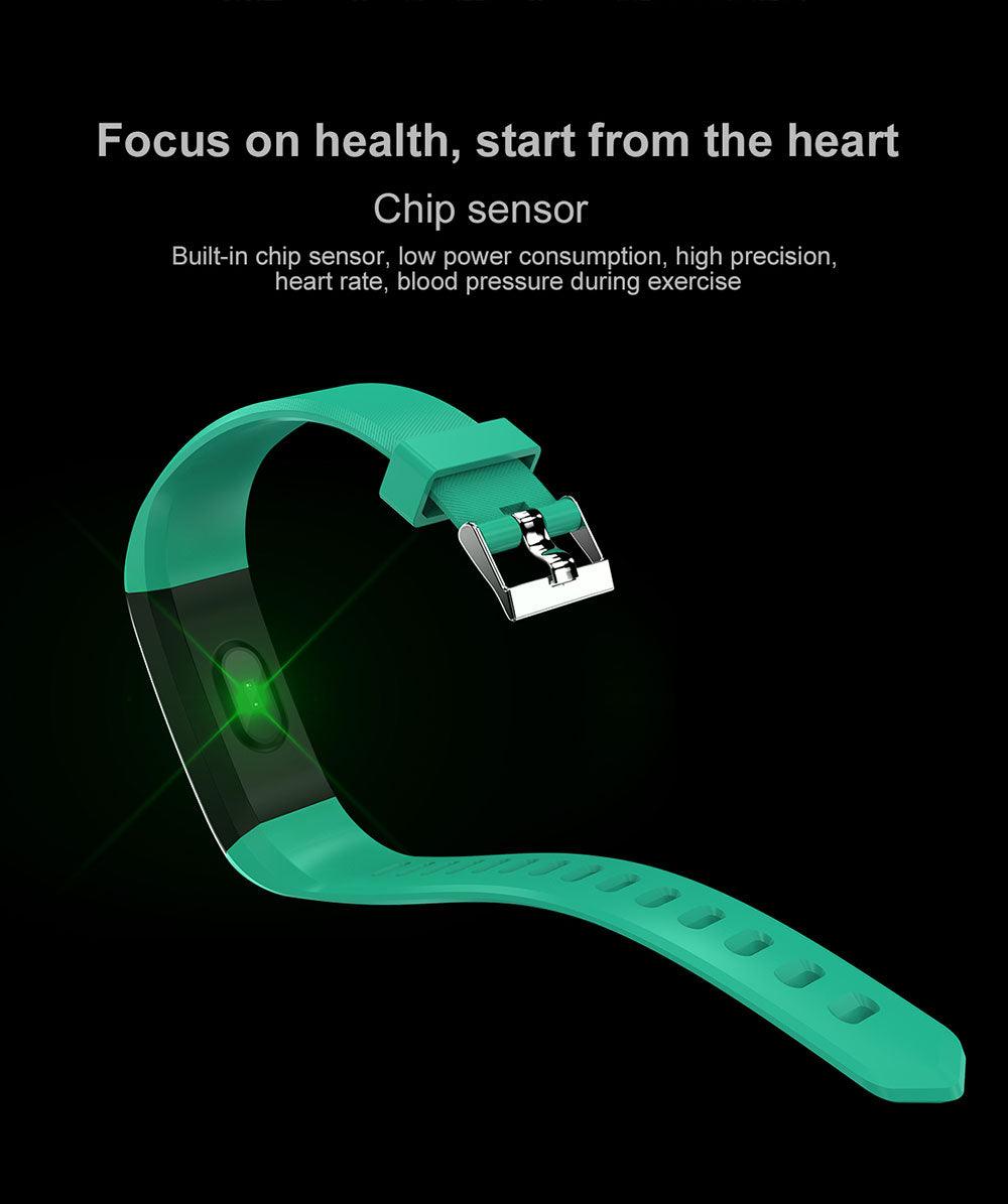 Kids Smart Sport Watch Fitness Tracker Heart Rate LED Watch