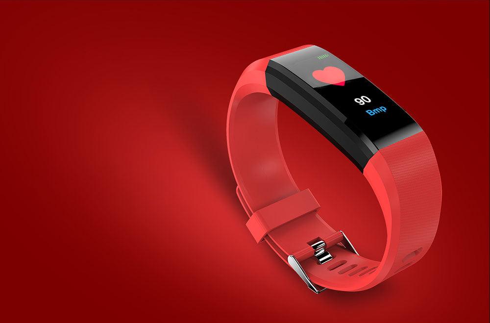 Kids Smart Sport Watch Fitness Tracker Heart Rate LED Watch