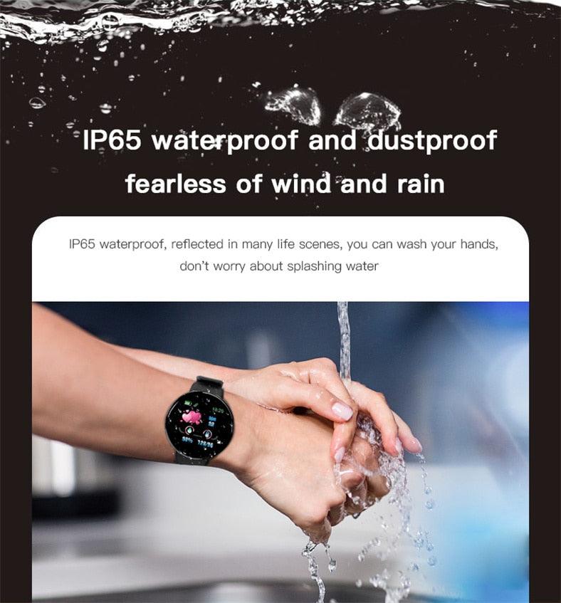 Smart Watch Heart Rate Fitness Tracker Waterproof Touch Screen Wristband